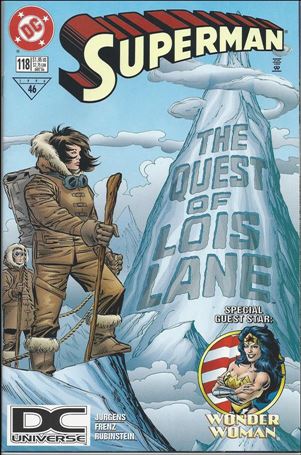 Superman (1987) issue 118-B DC Universe UPC (2nd Printing)
