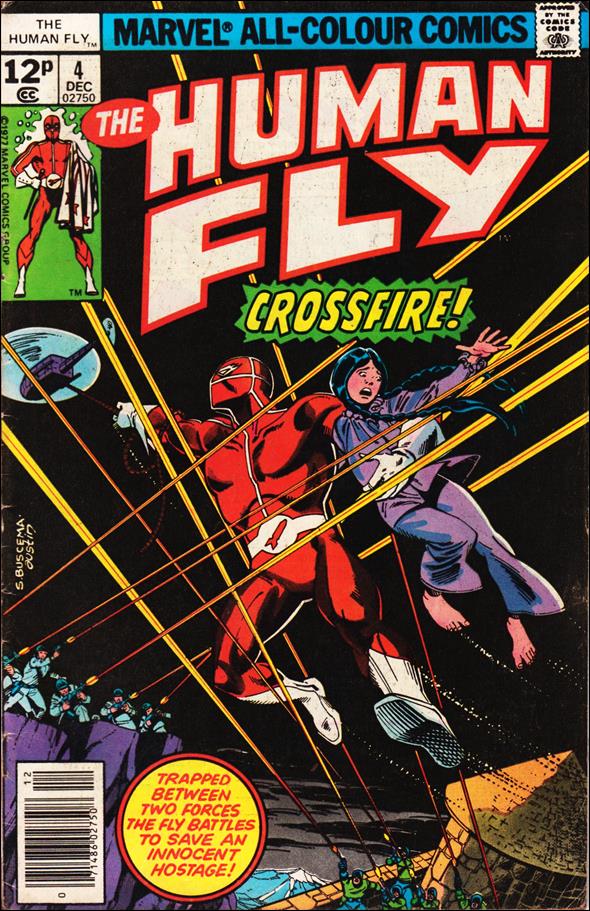 Human Fly issue 4-B UK Price Cover