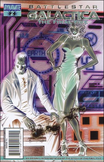 Battlestar Galactica: The Final Five issue 2-D Nigel Raynor Negative Cover