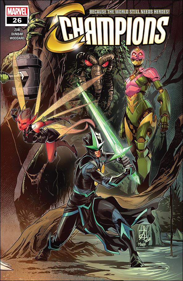 Champions (2016) issue 26 Sean Izaakse Cover