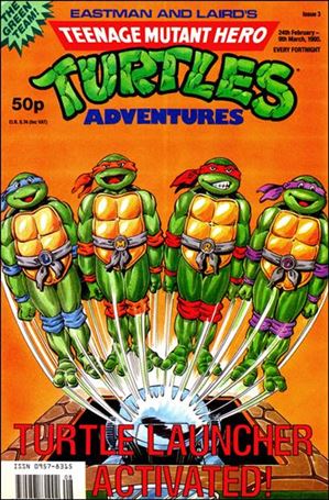 Teenage Mutant Hero Turtles Adventures (UK) issue 3