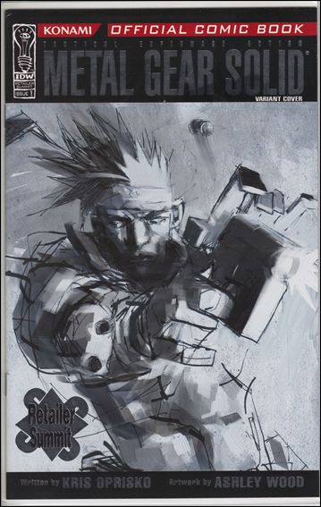 Metal Gear Solid issue 1-E Diamond Retailer Summit Cover