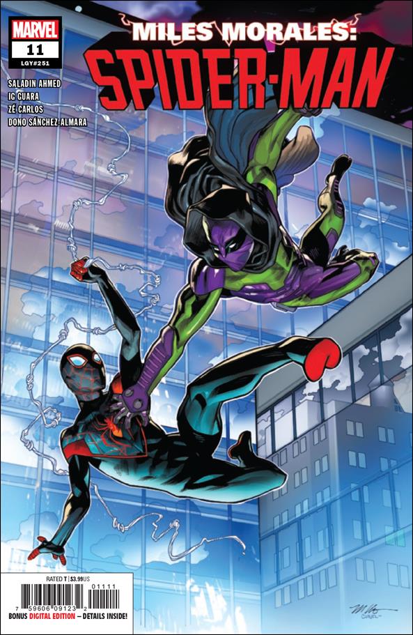 Miles Morales: Spider-Man (2018) issue 11 Mike Hawthorne Cover