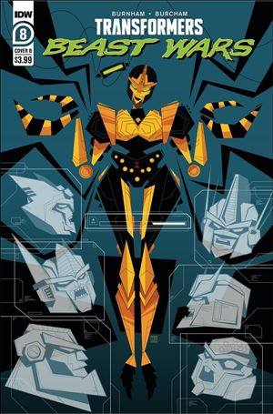 Transformers: Beast Wars issue 8-B Martin Gee Cover