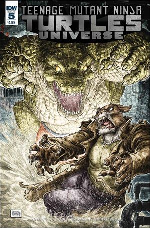 Teenage Mutant Ninja Turtles Universe issue 5 Freddie E. Williams II Cover