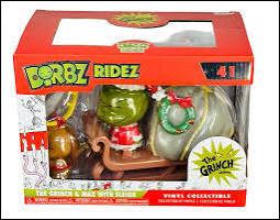 Dorbz Ridez figure 41 The Grinch & Max with sleigh