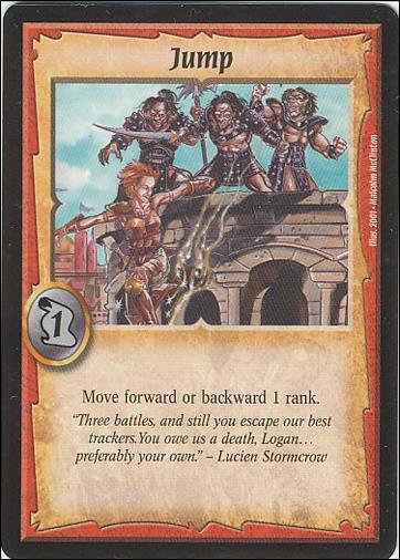 Warlord: Saga of the Storm card 212 Jump