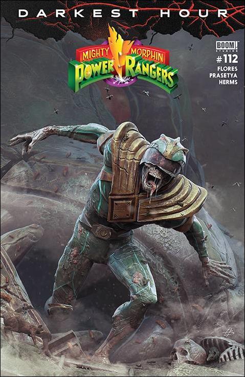 Mighty Morphin Power Rangers issue 112-B Björn Barends Cover