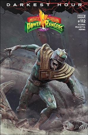 Mighty Morphin Power Rangers issue 112-B Björn Barends Cover