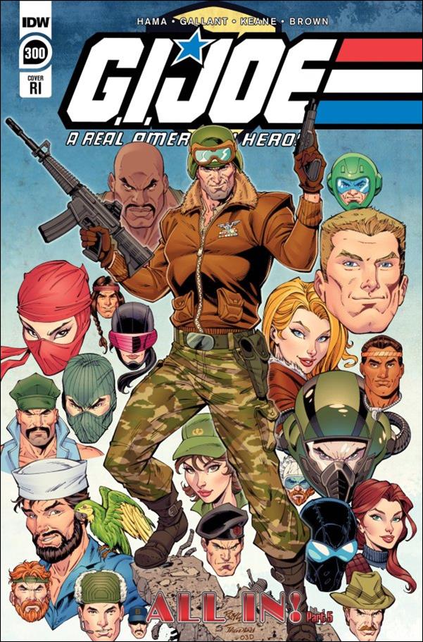 G.I. Joe: A Real American Hero issue 300-E John Royle 1:10 Cover