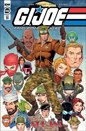 G.I. Joe: A Real American Hero issue 300-E John Royle 1:10 Cover