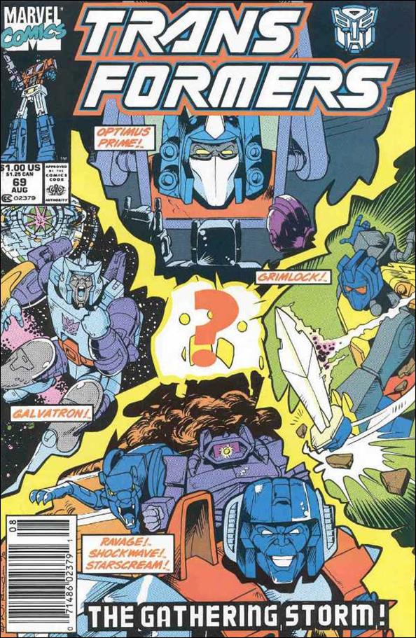 Transformers (1984) issue 69-B Newsstand Cover