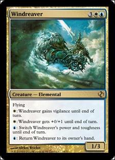 Magic the Gathering: Duel Decks: Venser vs. Koth (Base Set) card 19 Windreaver