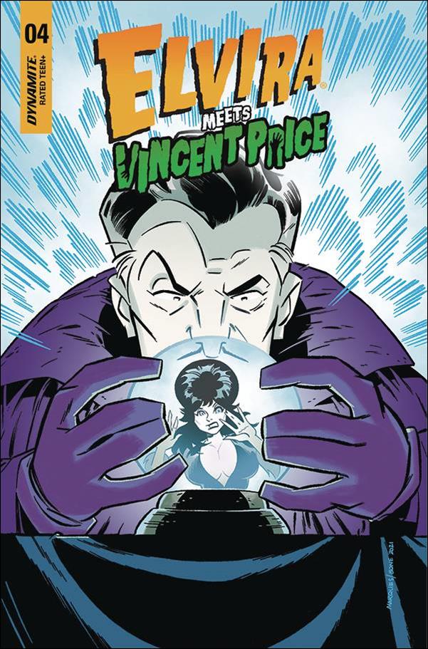 Elvira Meets Vincent Price issue 4-C Anthony Marques Cover