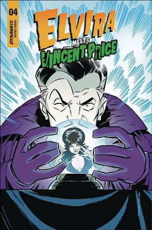 Elvira Meets Vincent Price issue 4-C Anthony Marques Cover