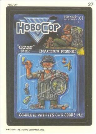 Wacky Packages (Base Set) card 27 Hobo Cop