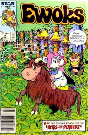 Ewoks issue 2-C Canadian Price Cover