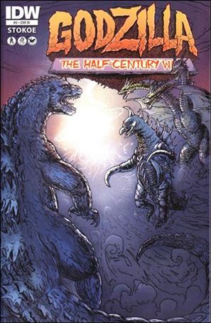 Godzilla: Half Century War  issue 5-B Simon Roy 1:10 Cover