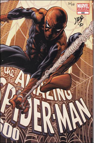 Amazing Spider-Man (1963) issue 600-J DF Quesada Cover (Signed by John Romita Jr.) 1/125