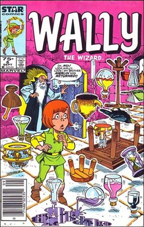 Wally the Wizard issue 6-B Canadian Price Cover