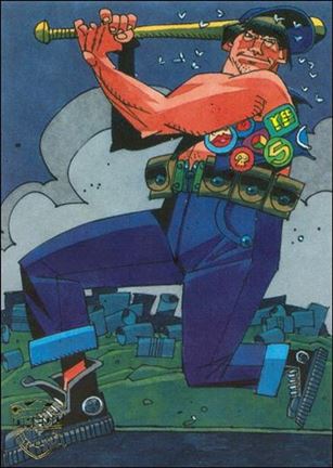 Judge Dredd: The Epics (Legends Original Artwork Cards Subset) card 11 Fergee