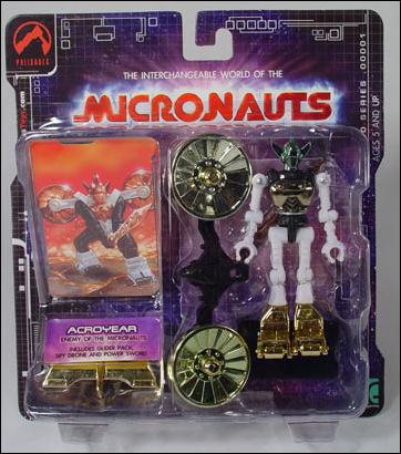 Micronauts (Series 1) figure 2-D Acroyear (Gold)