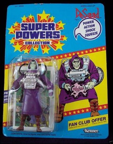 Super Powers Collection Action Figures (1984) figure 20-C Desaad (Fan Club Offer)