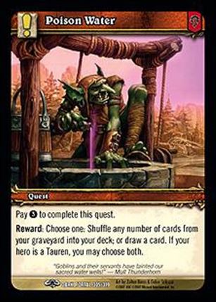 World of Warcraft: Through the Dark Portal (Base Set) card 305 Poison Water
