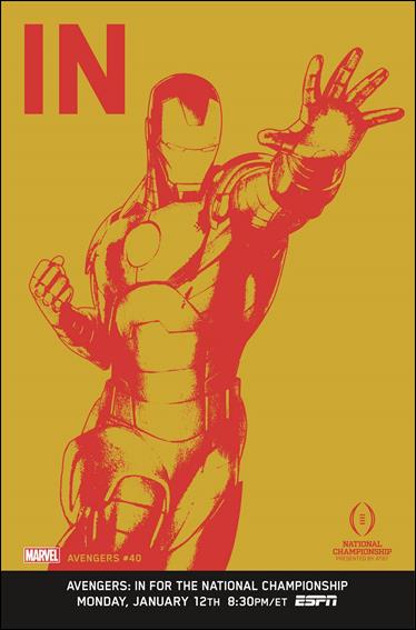 Avengers (2013) issue 40-B 1:10 IN ESPN Cover