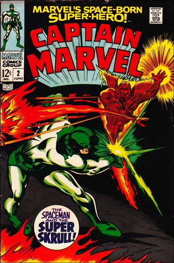 Captain Marvel (1968) issue 2