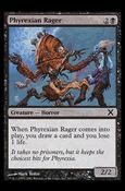 Magic the Gathering: 10th Edition (Base Set) card 167 Phyrexian Rager