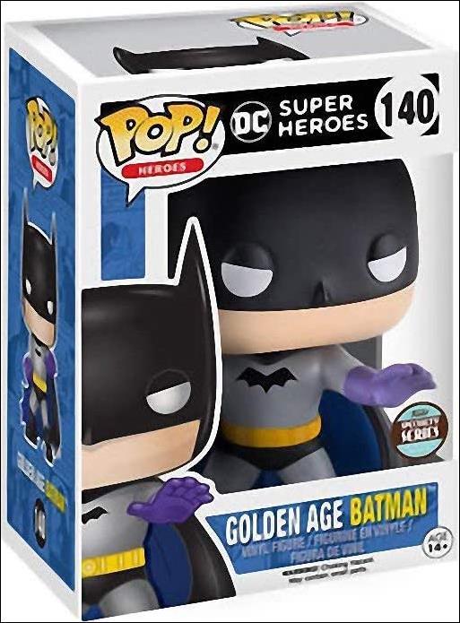 POP! Heroes figure 140 Golden Age Batman