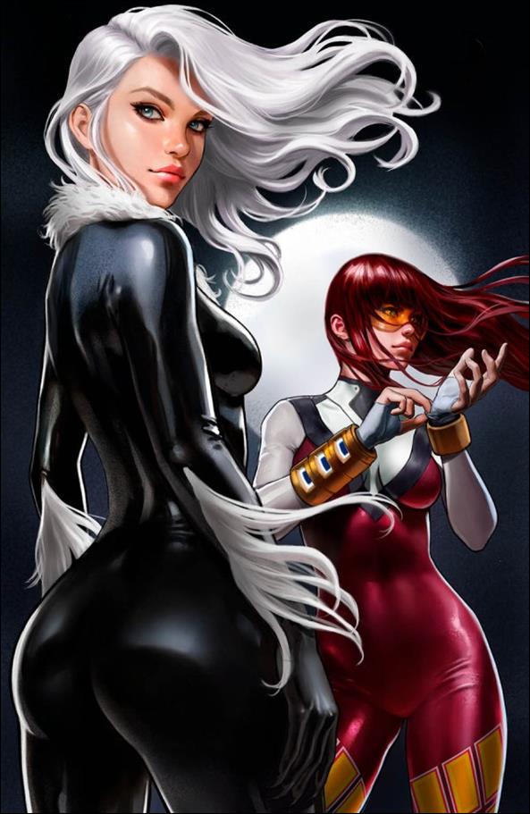 Jackpot and Black Cat issue 1-M Ivan Talavera 616 Comics Virgin Cover
