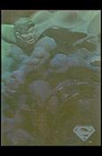 Superman Holo Series (Gold Hologram Parallel Base Set) card 32 History Lesson? 