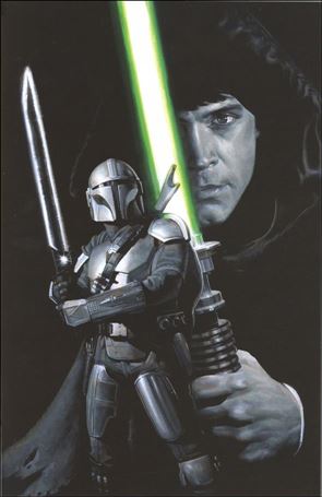 Star Wars: The Mandalorian Season 2 issue 8-G E.M. Gist Trinity Comics/Megacon Virgin Cvr 1/600