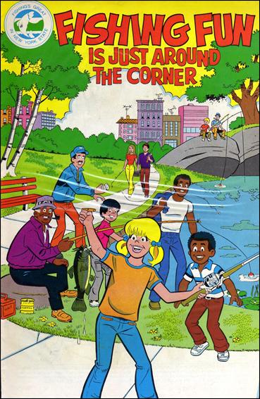 Fishing Fun is Just Around the Corner issue 1-B NYS Dept of Environmental Conservation Logo Cover