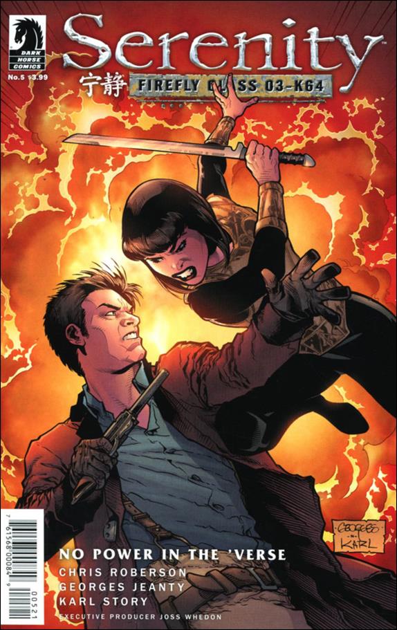 Serenity: Firefly Class 03-K64 - No Power In The Verse issue 5-B Georges Jeanty Cover