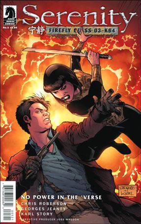 Serenity: Firefly Class 03-K64 - No Power In The Verse issue 5-B Georges Jeanty Cover