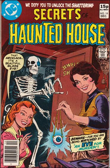 Secrets of Haunted House issue 19-B UK Price Cover