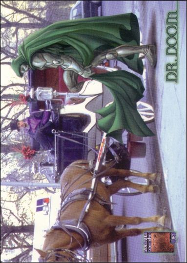 Marvel Premium QFX (Base Set) card 9 Dr. Doom
