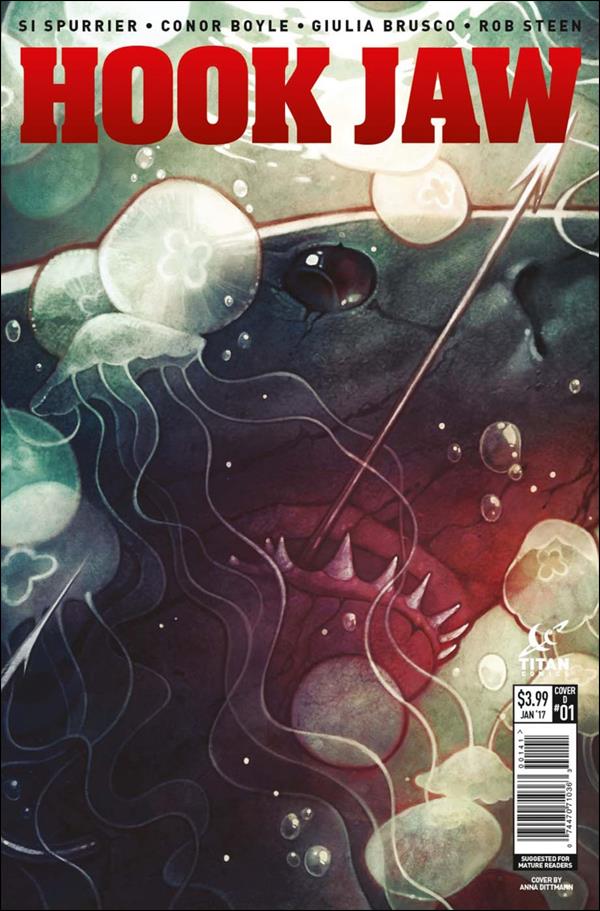 Hook Jaw issue 1-D Anna Dittmann Cover
