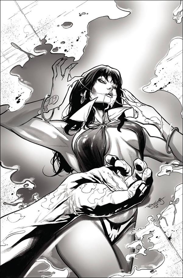Vengeance of Vampirella (2019) issue 24-H Stephen Segovia 1:11 Black & White Virgin Cover