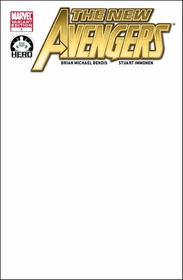 New Avengers (2010) issue 1-H Hero Initiative Blank Cover