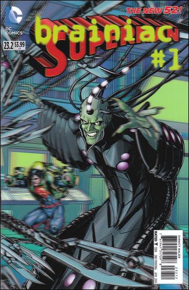 Superman (2011) issue 23.2-C Brainiac 3D Cover (2nd Printing)
