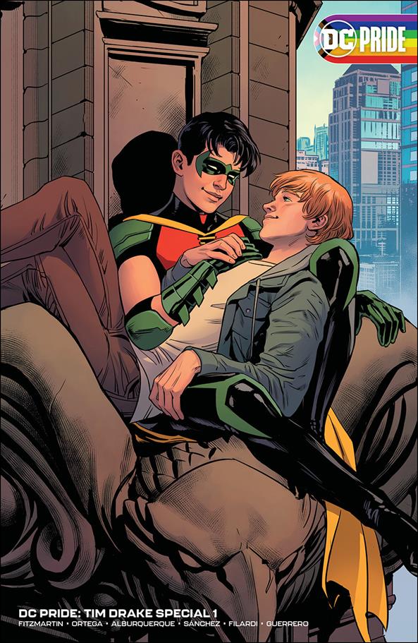 DC Pride: Tim Drake Special issue 1-B Travis Moore Cover
