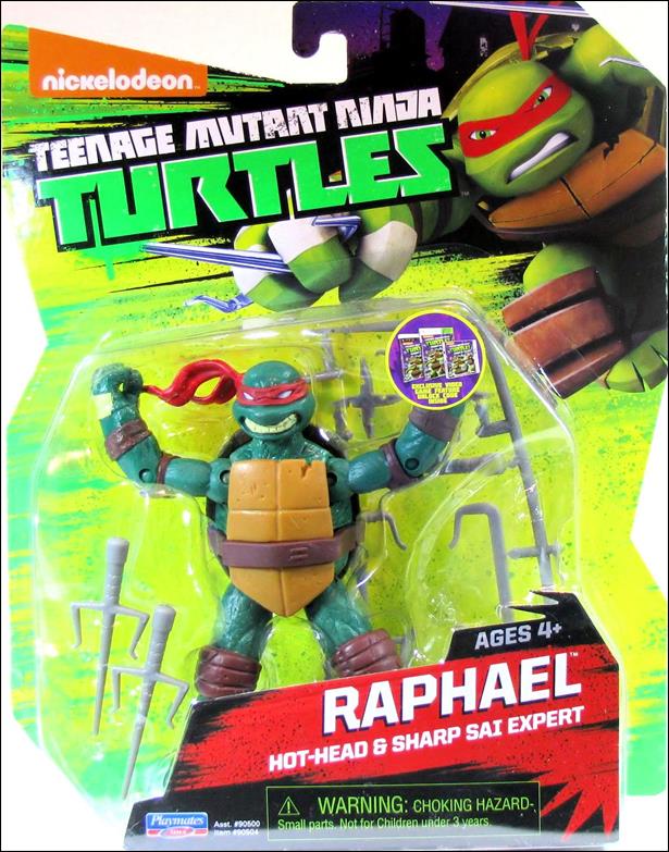 Teenage Mutant Ninja Turtles (2012) figure 4-B Raphael (New Packaging)