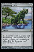 Magic the Gathering: Betrayers of Kamigawa (Base Set) card 161 Slumbering Tora