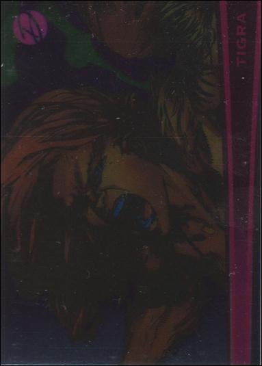 Marvel Dangerous Divas (Parallel Foil Base Set) card 57 Tigra