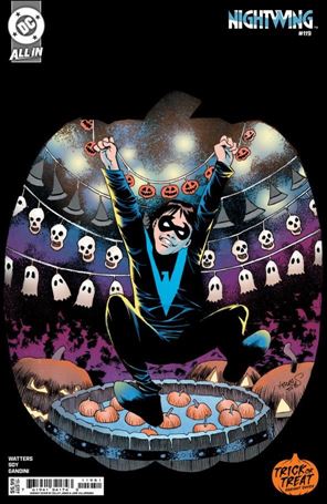 Nightwing (2016) issue 119-D Kelley Jones Trick or Treat Cardstock Cover