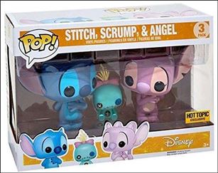 POP! Disney Multi-Packs figure nn9 Stitch, Scrump, & Angel